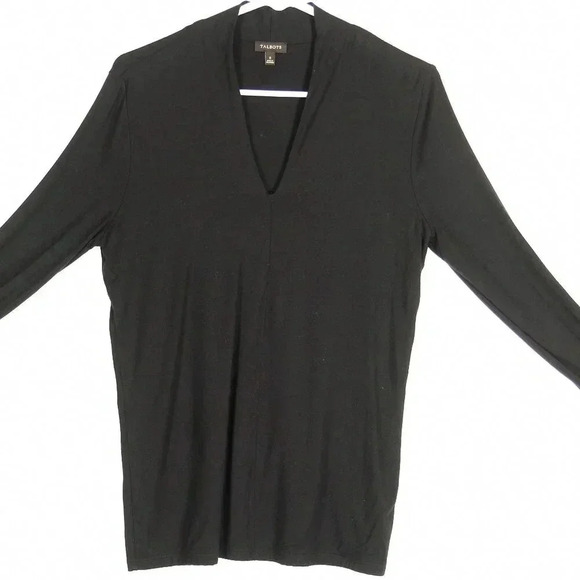 Talbots Women's Pull-Over v-neck stretch top - Picture 1 of 3